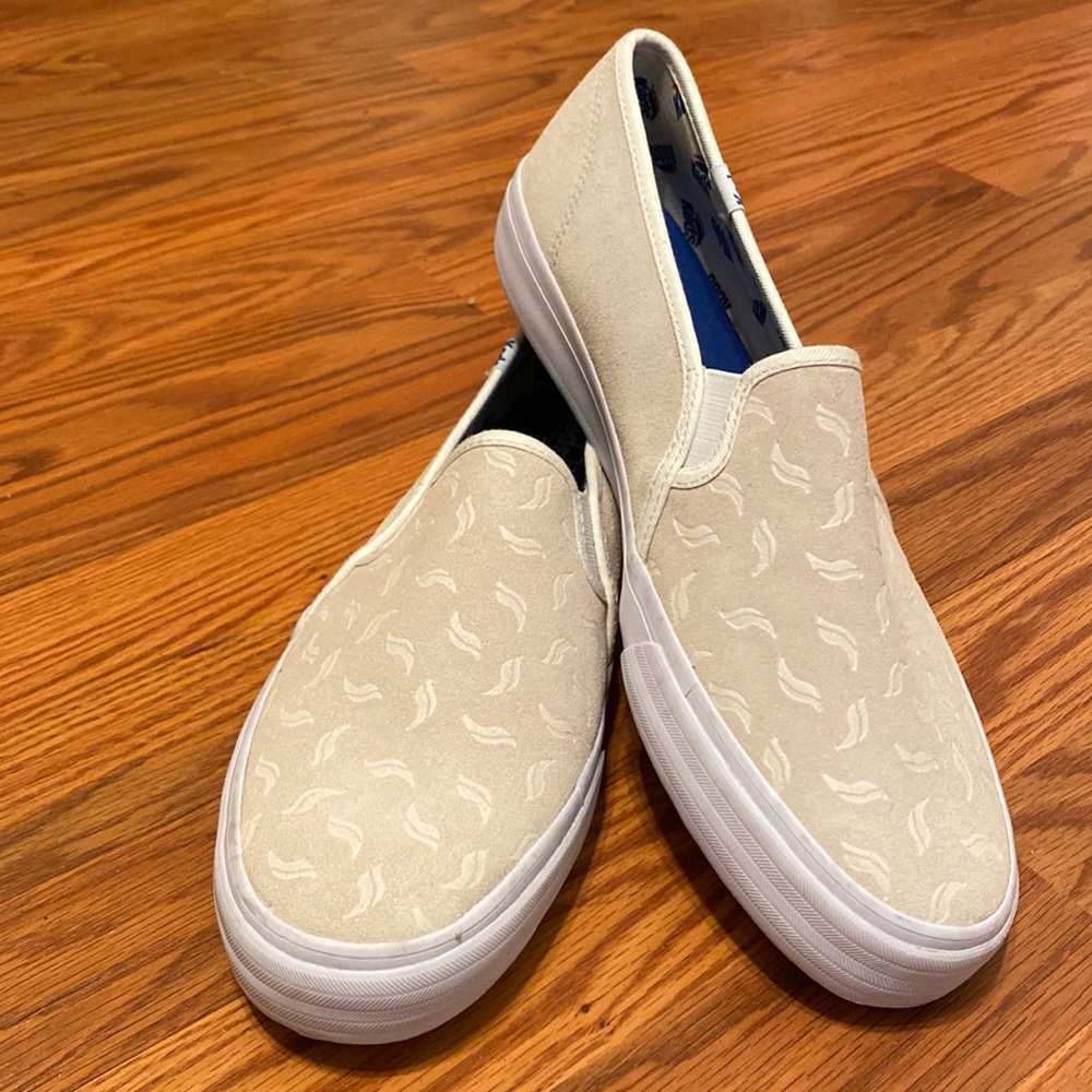 Keds Leather Double decker slip-on - NWOT